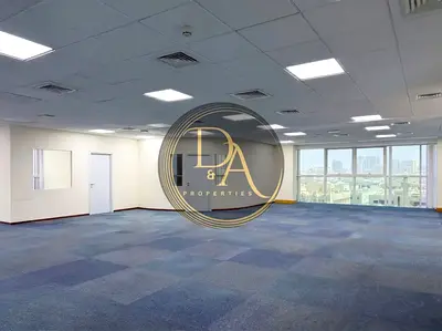 Premium Semi-Fitted Office | Free Chiller AC | Walk to BurJuman Metro