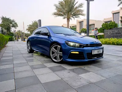 2014 Volkswagen Scirocco R GCC | 265HP | Rising Blue | Performance hatchback | 148k km