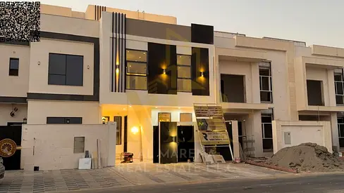 فيلا للبيع في الحليو 2 – عجمان | طابقين وروف | 5 غرف نوم ماستر I شامل رسوم التسجيل