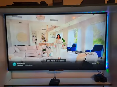 50 inch Tv plus free Smart android box