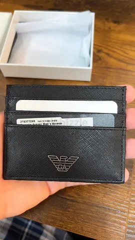 Emporio Armani Leather Card Holder