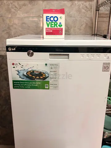 LG Built-in Dishwasher (White) - Good Working Condition