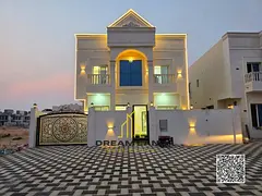 Luxury villa in Al Helio 2 – elegant design and prime location close to services and Mohammed Bin 
