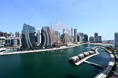 Canal & Burj Khalifa View | Prime Location | Spacious