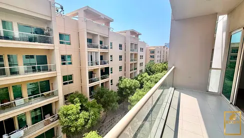Bright 2BR Apartment | Internal road View | Balcony Access