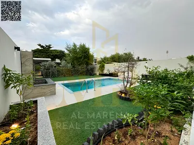 A villa with all electricity, water and air conditioning fees included, on the main street, ready to move in, in the most prestigious areas of Ajman.
