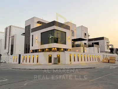 Luxury Corner Villa with Private Pool and Internal Elevator, Ready to Move In, with Water, Electricity, and Air Conditioning Included