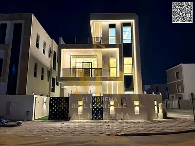 تملك فيلا بسمبح خاص وروف و موقع مميز بتشطيبات فاخرة بالباهيه عجمان | 5 غرف ماستر | بسعر مميز