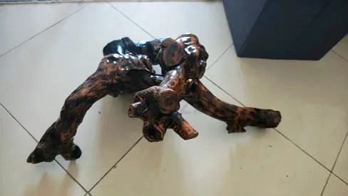 Decorative Natural Wooden Root Sculpture / Table Base
