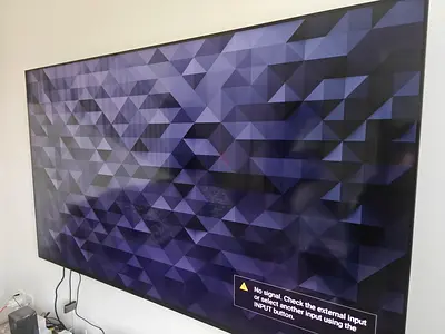 Modern LED Smart TV with Ultra-Slim Bezel