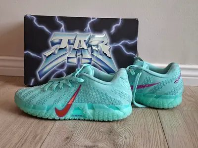 Nike teal/turquoise Basketball sneakers - lightly used, great condition