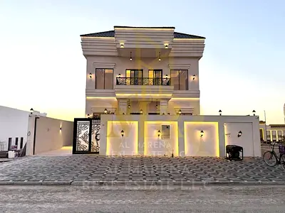 فيلا بسعر شامل رسوم التسجيل والتمليك على الشارع الرئيسي جاهزة للسكن بخصم خاص للكاش في أرقي مناطق عجمان تملك حر لجميع الجنسيات. .