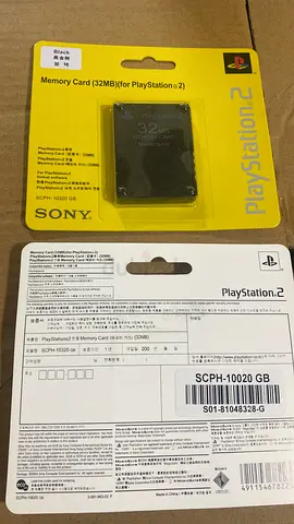 PlayStation 2 memory card