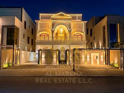 Seize the opportunity and own a luxurious 5-bedroom villa with modern designs and high-end finishes in Al Helio 2, one of the most beautiful and tranq