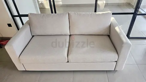 Excellent Condition ikea vimle two seater sofa bed with mattress