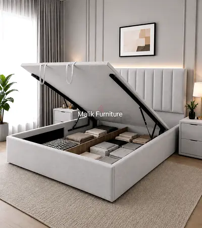New king size bed Hydraulic storage bed customise bed family bed queen bed Hydraulic bed double bed