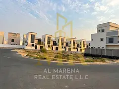 Two corner residential plots for sale in Al Yasmeen area – Ajman, with G+2 permit, price including