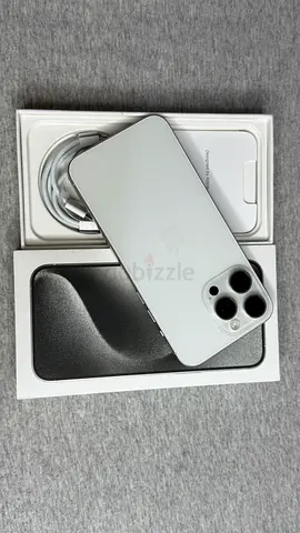 Iphone 15 promax 512gb white titanium