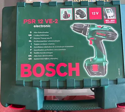 Bosch PSR 12 VE-2 Cordless Drill for Sale