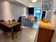 luxurious apartment, one bedroom and a hall with a balcony and garden view. The apartment is fully f
