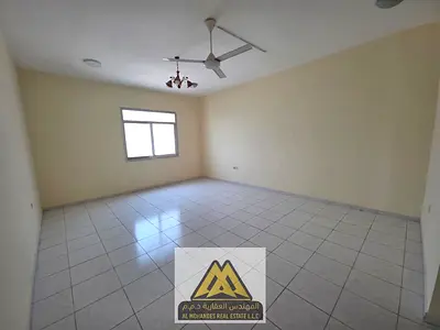 غرفة وصالة للإيجار بالراشدية 2 عجمان، بجوار أبراج الفالكون، مساحة كبيرة، 2 حمام، تكييف مركزي، 25999 درهم.