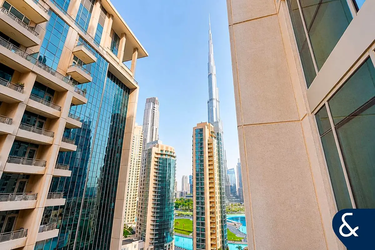 Burj & Fountain Views | Furnished | Vacant