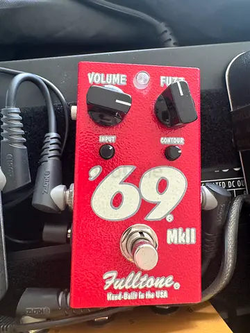 Fulltone 69 MkII Overdrive Guitar Pedal - Red, Good Working Condition