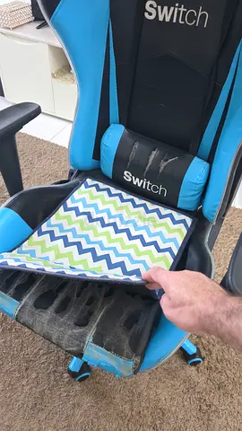 A used gaming chair