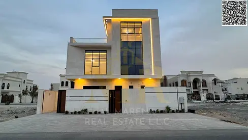 Luxury Villa for Sale in Al Aliyah – Ajman | Elevator | Rooftop | Freehold for All Nationalities