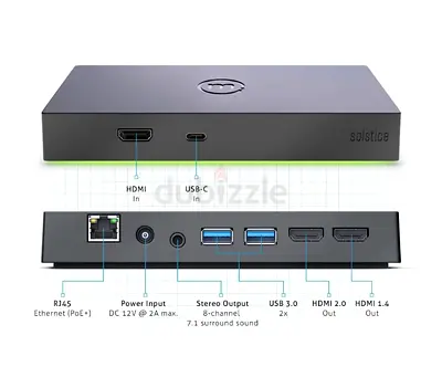 Mersive Solstice Display Unit - HDMI/USB-C Wireless Collaboration Hub