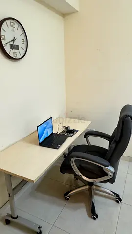 Office desk and chair