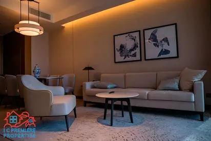 Fully Furnished 3BR | High Floor | Full Burj Khalifa View
