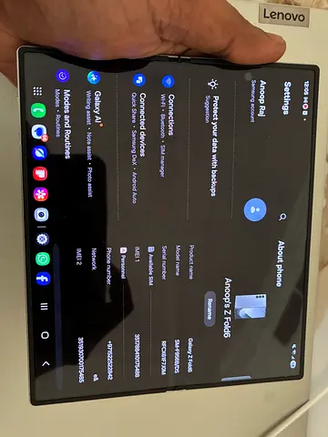 Samsung Galaxy Z Fold6 (SM-F956B) - very very limited used phone