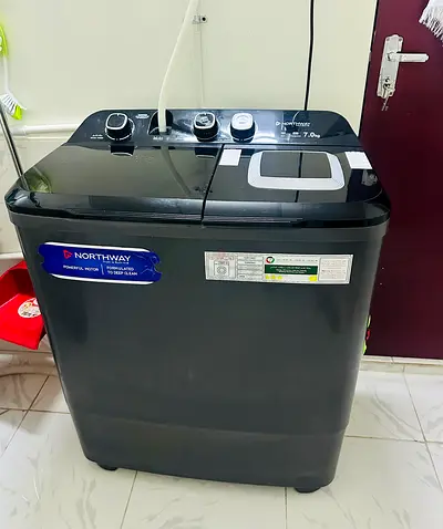 Northway 7kg Twin Tub Washing Machine - excellent Working Condition like new - warranty remaining