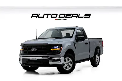 2025 Ford F-150 XL 4x4 | GCC Specs | Brand New | Under Warranty | Service Contract | 5.0L V8