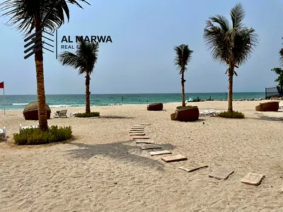 Private Beach || Luxurious 3BR || Maids Room || Chiller Free || Huge Terrace || Parking Free || All Amenities