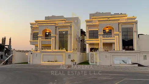 For Sale: Classic villa in Al Helio 2 area, Ajman (two floors + roof) - price includes registration and ownership fees - prime location minutes from S