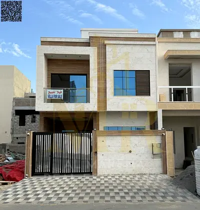 A villa with all registration and ownership fees included, on the main street, ready to move in, in the most prestigious areas of Ajman. Freehold owne