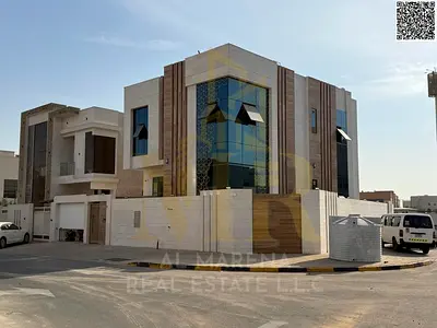 | تملك فيلا كورنر طابقين وروف بتشطيبات فاخرة بالزاهيه عجمان |5 غرف ماستر | بسعر شامل جميع الرسوم