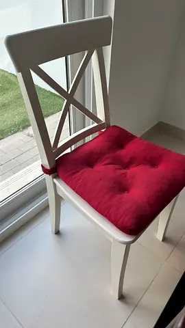 White Wooden Dining Chair