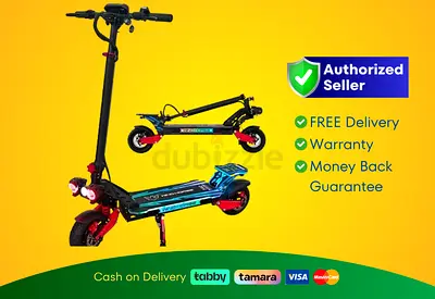 Electric Scooter Wind Horse H8 - Red | Brand New |  Warranty | FREE  Delivery