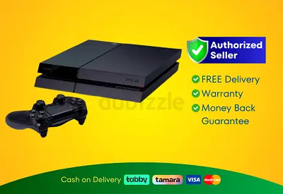 Sony PlayStation 4 - Fat - Black - 500GB | Brand New | Warranty | FREE Delivery