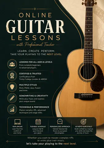 Guitar classes for any age