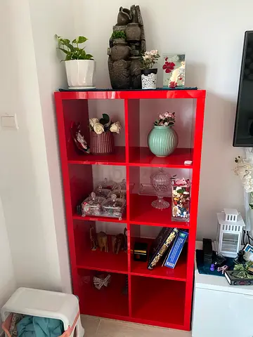 Shelf Unit Red 56x30x15.5