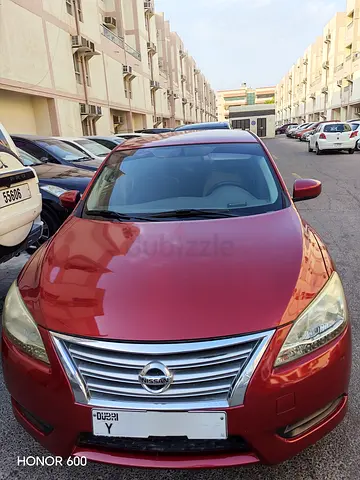 Nissan Sentra 2014 LE - GCC Specs - Excellent Condition, sale due to we are moving to another countr