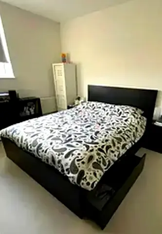 IKEA MALM King Size Bed + 2 Storage Drawers + Mattress