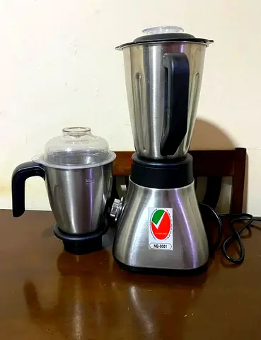 Used Stainless Steel Mixer Grinder with Two Jars - Good Working Condition