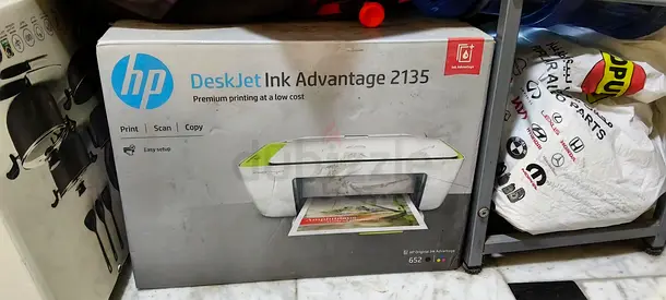 HP DeskJet Ink Advantage 2135 All-in-One Printer - Used, Working
