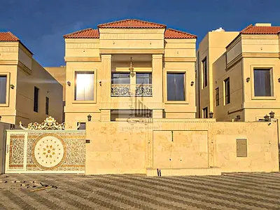 New classic villa for sale in Al-Haliyo 1 – First occupancy | Registration fees included