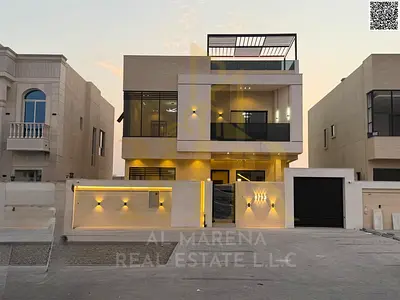 Own your dream villa, two floors and a rooftop, and invest in a luxurious villa in the heart of Al Zahia with high-end finishes.